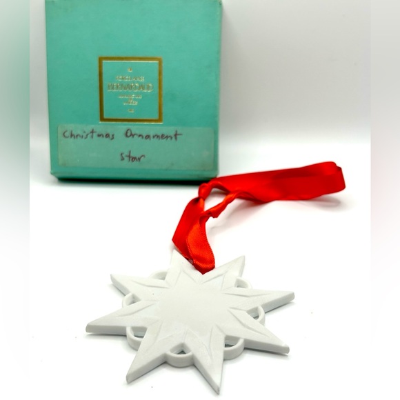 Bernardaud Limoges Porcelain Christmas Ornament Bundle – Set of 5 with Boxes - Picture 2 of 16